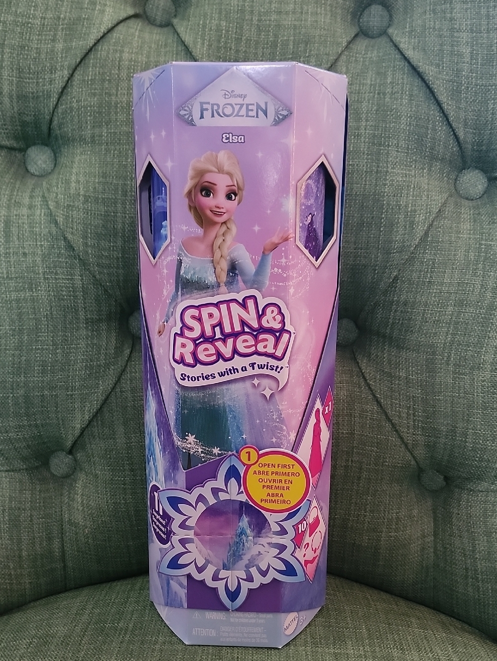 Disney Frozen Elsa Story Surprise Toy - Purple, Pink, Blue